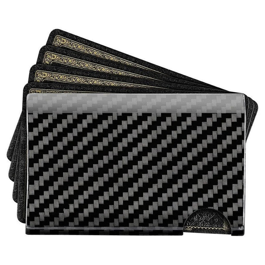 Carbon Fiber Cash & Card Slim Wallet