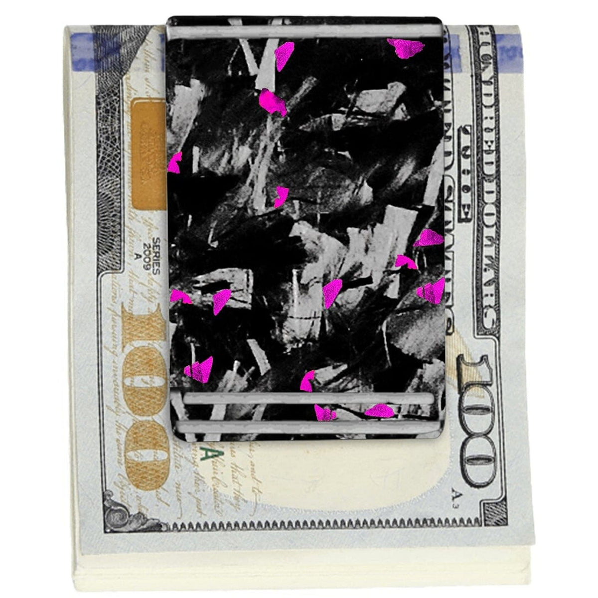 Flake Forged Carbon Fiber Money Clip
