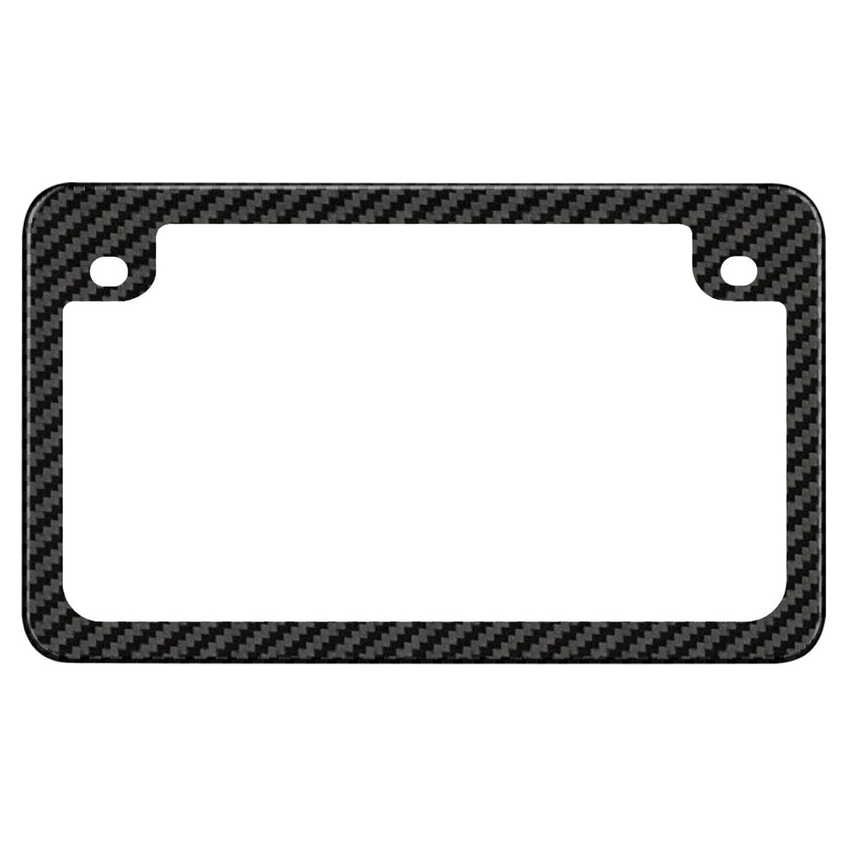 Carbon Fiber Motorcycle License Plate Frame