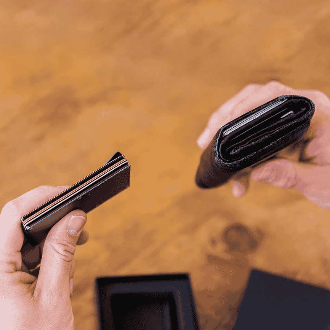 CARBONIZE || Forged Green Carbon Fiber Wallet (Glossy Finish)