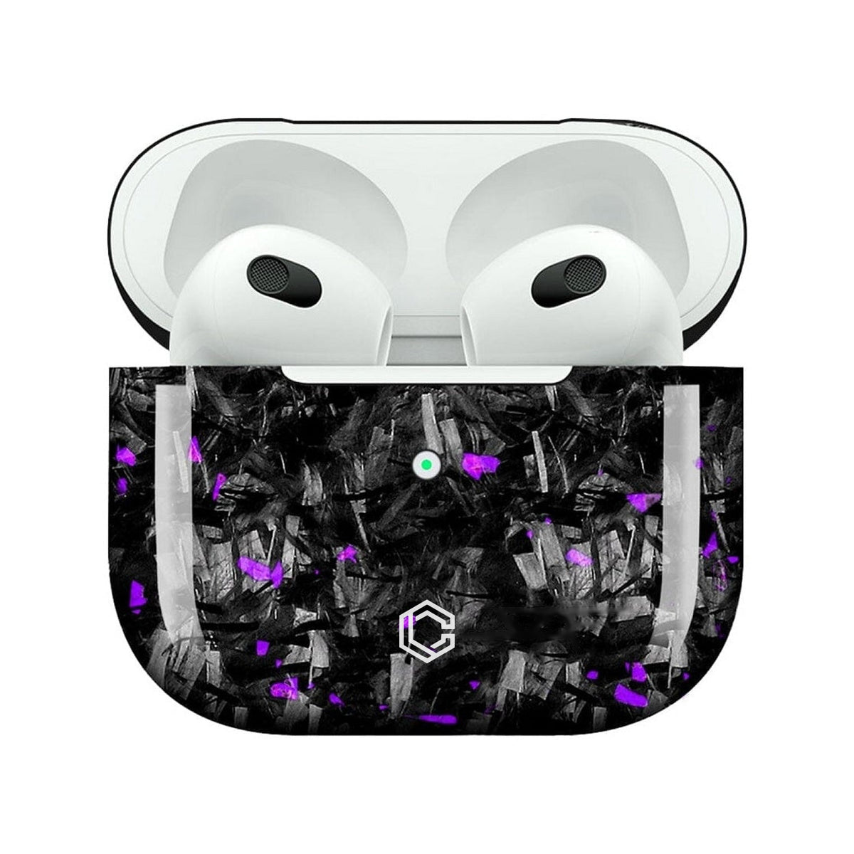 Apple AirPods | Flake Forged Carbon Fiber Case