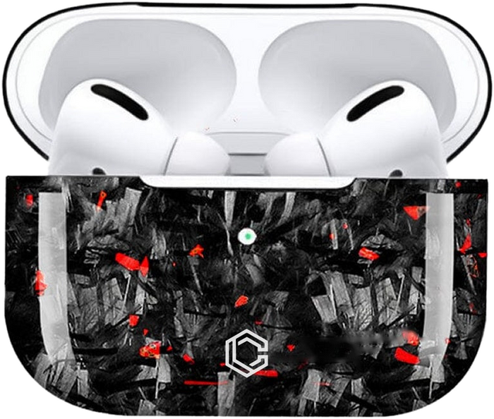 Apple AirPods | Flake Forged Carbon Fiber Case