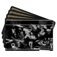 Forged Carbon Fiber Cash & Card Slim Wallet
