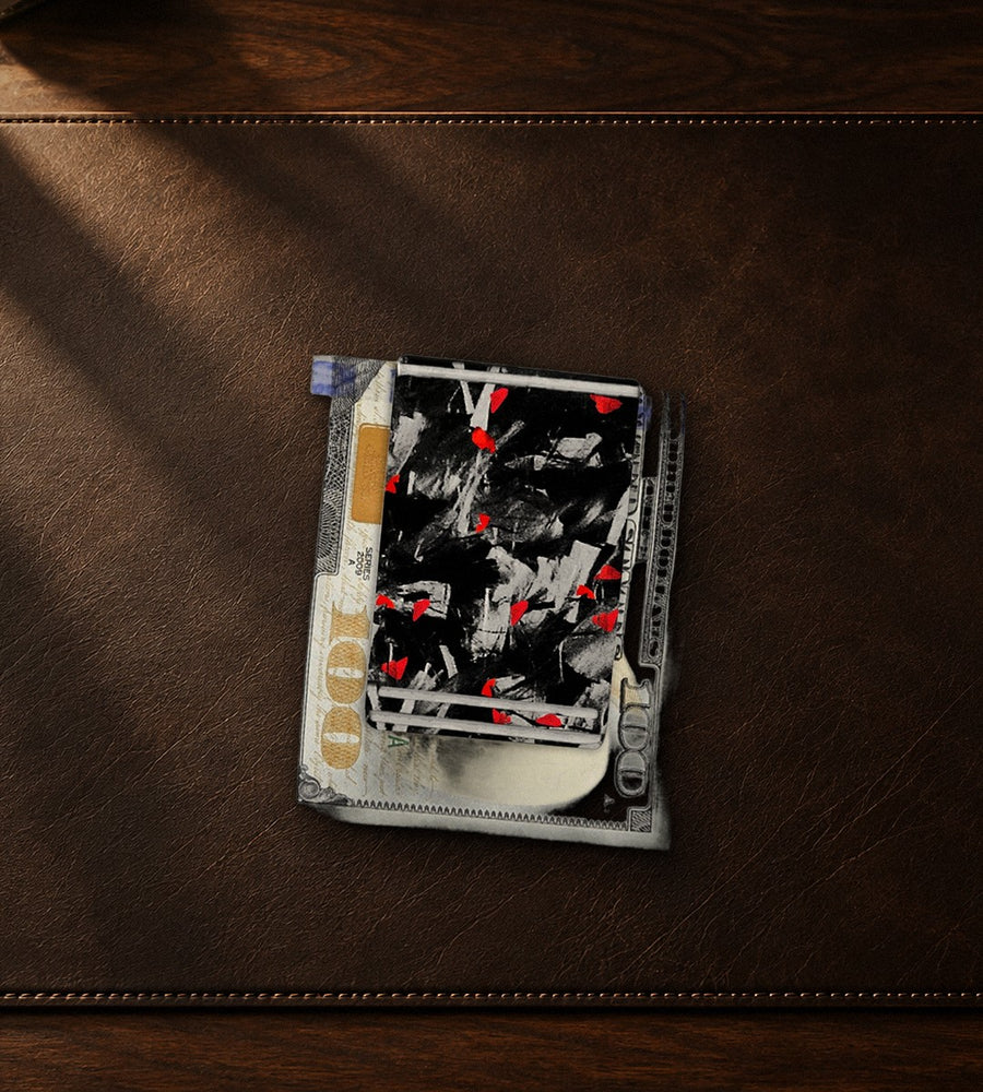 Flake Forged Carbon Fiber Money Clip