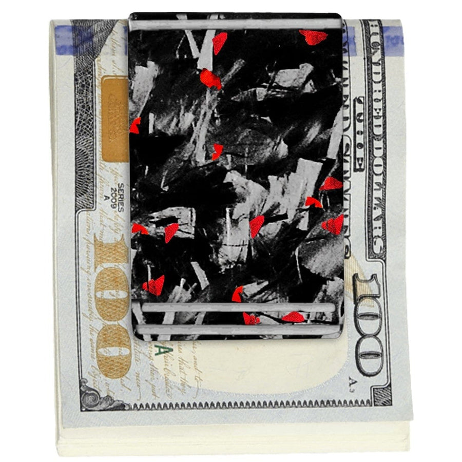 Flake Forged Carbon Fiber Money Clip