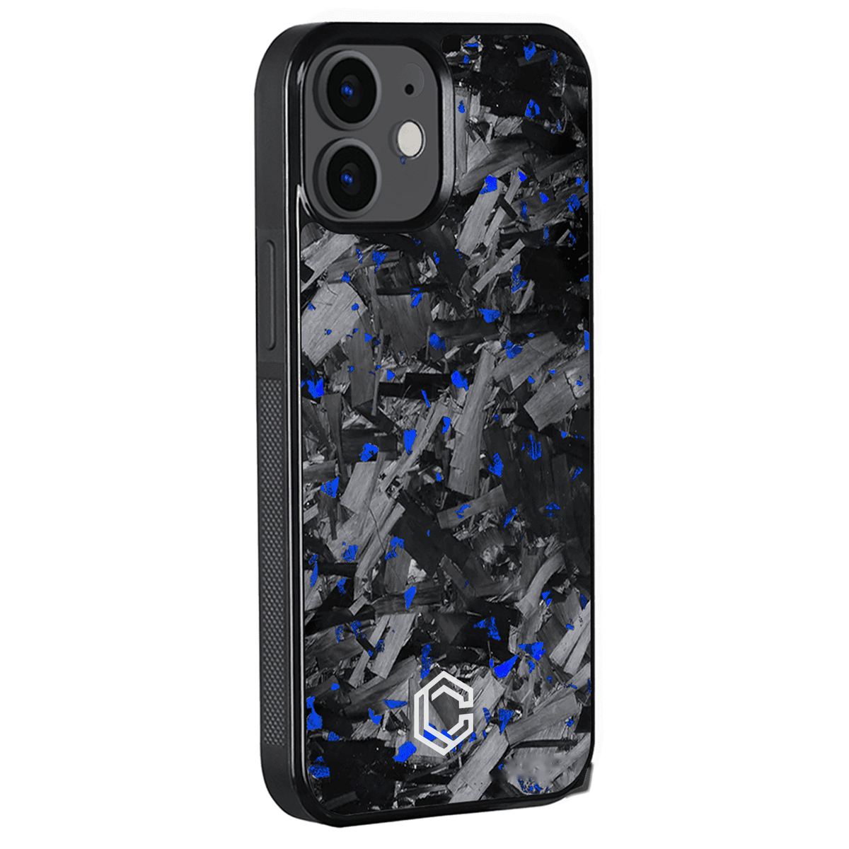 iPhone | Blue Flake Forged Carbon Fiber Case